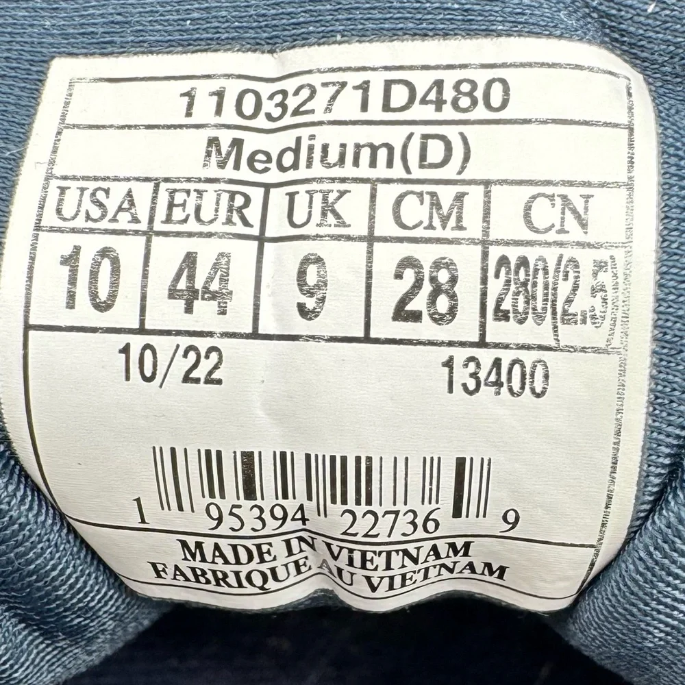 Brooks Beast 20 Navy Blue/Red Athletic Sneaker Size 10 - Picture 11 of 12